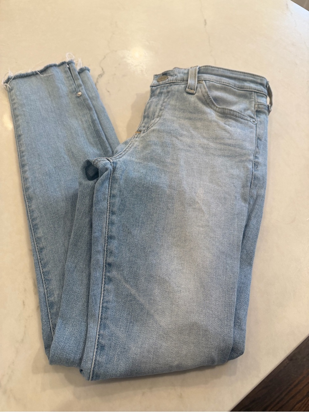 AG Adriano Goldschmied  teen Light Wash Skinny Jeans